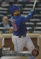 2022 Topps Now #1021 Francisco Alvarez Baseball Card