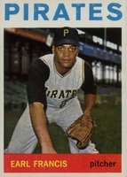 1964 Topps #117 Earl Francis Baseball Card
