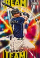 2022 Topps Stadium Club Beam Team #BT25 Julio Rodriguez Baseball Card