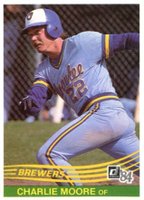 1984 Donruss #292 Charlie Moore Baseball Card