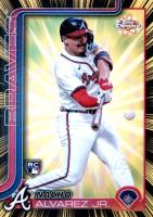 2025 Topps Chrome Radiating Rookies #RR19 Nacho Alvarez Jr. Baseball Card