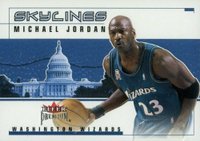 2002 Fleer Premium Skylines #1 Michael Jordan Basketball Card