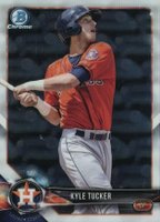 2018 Bowman Prospects Chrome #55 Kyle Tucker Baseball Card