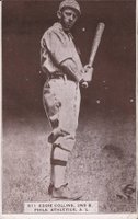 1913 Pinkerton Score/Photo/Postcard #511 Eddie Collins Blank Back Baseball Card