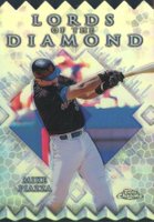 1999 Topps Chrome Lords of the Diamond #LD14 Mike Piazza Refractor Baseball Card