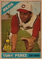 1966 Venezuela Topps #72 Tony Perez Baseball Card