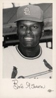 1971 St. Louis Cardinals Team Issue # Bob Gibson Baseball Card