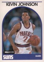 1989 Hoops #35 Kevin Johnson Basketball Card