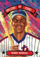 1992 Donruss Triple Play Gallery of Stars #GS-1 Bobby Bonilla Baseball Card