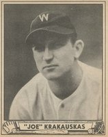 1940 Play Ball #188 Joe Krakauskas Baseball Card