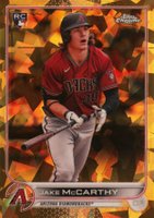 2022 Topps Chrome Sapphire Edition #370 Jake McCarthy Gold Baseball Card