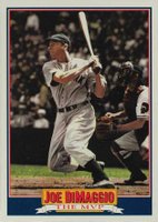 1992 Score Joe DiMaggio #3 Joe DiMaggio The MVP Baseball Card