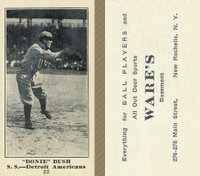 1916 Wares #22 Donnie Bush Baseball Card