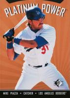1995 SP Platinum Power #PP6 Mike Piazza Baseball Card