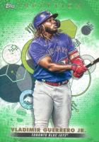 2022 Topps Inception #65 Vladimir Guerrero Jr. Green Baseball Card