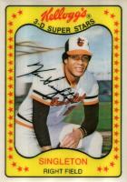 1981 Kellogg's #39 Ken Singleton Baseball Card