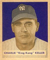 1949 Bowman #209 Charlie Keller Baseball Card