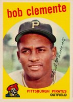 1959 Topps #478 Bob Clemente Baseball Card