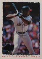 1995 Topps #592 Bo Jackson Baseball Card