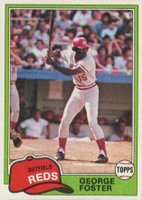 1981 Topps #200 George Foster Baseball Card