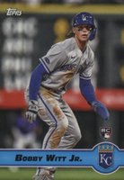 2022 Topps UK Edition 1997-98 Merlin's Premier Gold Redux #PG19 Bobby Witt Jr. Baseball Card
