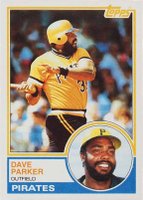1983 Topps #205 Dave Parker Baseball Card