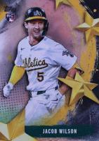 2025 Topps Stars of MLB #SMLB31 Jacob Wilson Series 2 Baseball Card