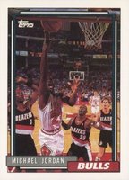 1992 Topps #141 Michael Jordan Basketball Card