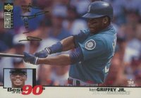 1995 Collector's Choice #62 Ken Griffey Jr. Gold Signature Baseball Card