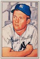 1988 Baseball Cards Magazine Repli-Cards #101 Mickey Mantle Hand Cut Baseball Card