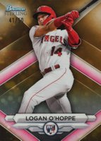2023 Bowman Sterling #BSR23 Logan O'Hoppe Gold Baseball Card