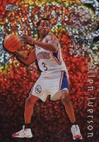 1997 Topps Season's Best #26 Allen Iverson Basketball Card