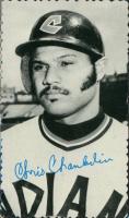 1974 Topps Deckle Edge #15 Chris Chambliss Baseball Card