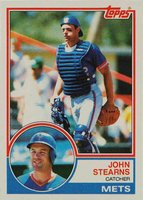 1983 Topps #212 John Stearns Baseball Card
