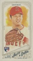 2018 Topps Allen & Ginter #352 Shohei Ohtani Mini Baseball Card