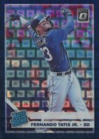2019 Panini Donruss Optic #84 Fernando Tatis Jr. Pandora Purple Baseball Card