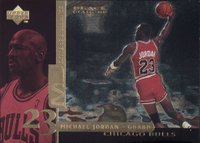 1998 Upper Deck Black Diamond Sheer Brilliance #EB2 Michael Jordan Extreme Brilliance Basketball Card