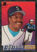 1993 Bowman #703 Ken & Ken Jr. Foil Baseball Card