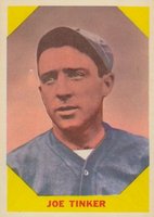 1960 Fleer Baseball Greats #40 Joe Tinker Baseball Card