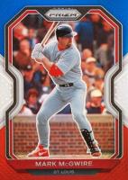 2021 Panini Prizm #58 Mark McGwire Red/White/Blue Prizm Baseball Card