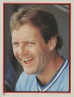 1983 Topps Stickers #76 George Brett Baseball Card