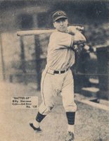 1934 Batter Up #138 Billy Herman Baseball Card