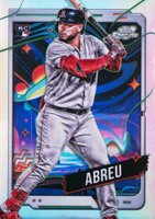 2024 Topps Chrome Cosmic #132 Wilyer Abreu Refractor Baseball Card