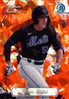 2023 Bowman Draft Sapphire Edition Sapphire Selections #SS9 Colin Houck Orange Baseball Card