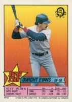 1989 O-Pee-Chee Stickers #15/20/275 Dwight Evans/Nolan Ryan/Frank Tanana Baseball Card