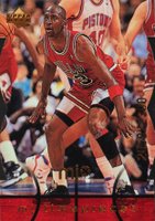 1998 Upper Deck MJx #11 Michael Jordan Red Basketball Card