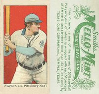 1910 Mello-Mint # Honus Wagner Batting Baseball Card