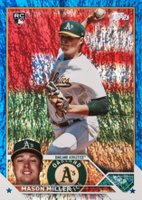 2023 Topps Update #US15 Mason Miller Blue Foil Baseball Card
