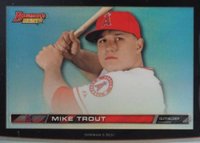 2015 Bowman's Best Hi-Def Heritage #MT Mike Trout Baseball Card