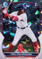 2023 Bowman Chrome Prospects #BCP117 Freili Encarnacion Atomic Refractor Baseball Card